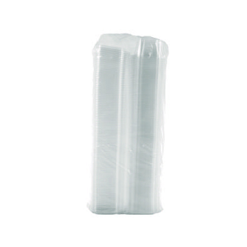 Dart ClearPac SafeSeal Tamper-Resistant/Evident Containers, Domed Lid, 16 oz, Clear, Plastic, 100/Bag, 2 Bags/Carton (CH16DED)