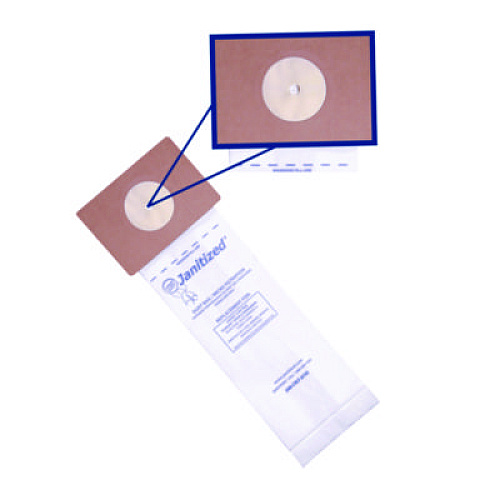 Janitized Vacuum Filter Bags Designed to Fit Nobles Lite Trac/Tennant Viper, 100/Carton (JANCXLT2)