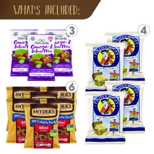 Snack Box Pros Better For You Snack Box, 37 Assorted Snacks/Box (70000154)