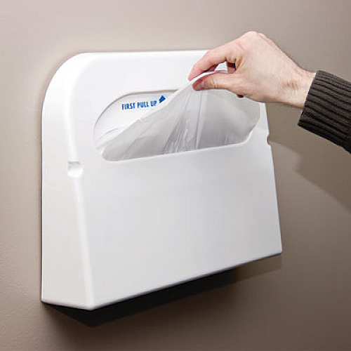 HOSPECO Health Gards Toilet Seat Covers, 14.25 x 16.5, White, 250/Pack, 20 Packs/Carton (HG5000CT)