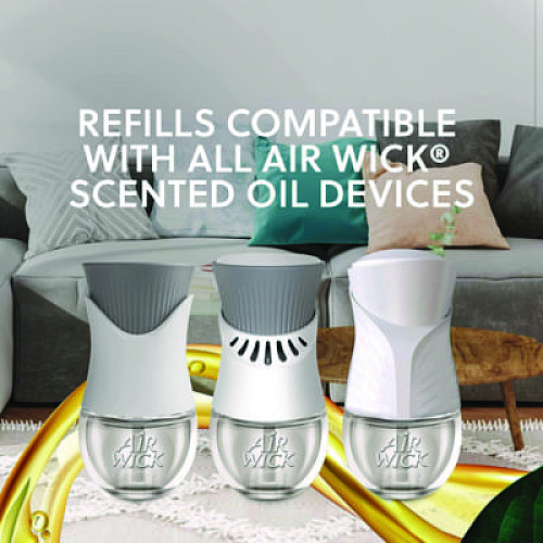 Air Wick Scented Oil Warmer, 1.75" x 2.69" x 3.63", White, 6/Carton (78046)