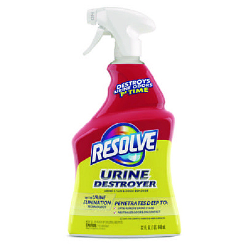 RESOLVE Urine Destroyer, Citrus, 32 oz Spray Bottle, 6/Carton (99487)