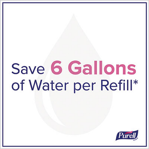PURELL HEALTHY SOAP with CLEAN RELEASE Technology Refill, For ES10 Dispensers, Fragrance-Free, 1,200 mL, 2/Carton (838502CT)