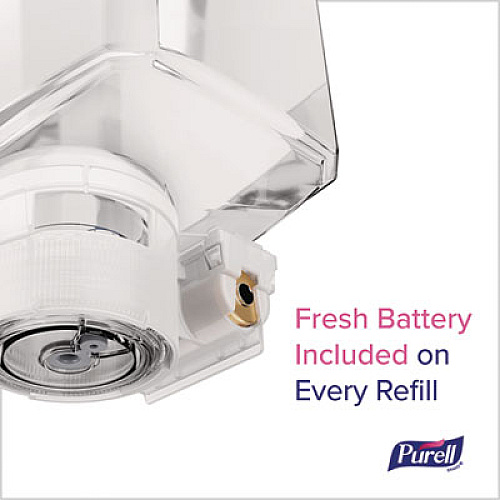 PURELL ES10 Automatic Hand Sanitizer Dispenser, 4.33 x 3.96 x 10.31, Plated Chrome (8328E1)