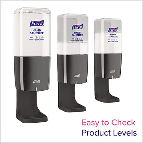 PURELL ES10 Automatic Hand Sanitizer Dispenser, 4.33 x 3.96 x 10.31, Plated Chrome (8328E1)