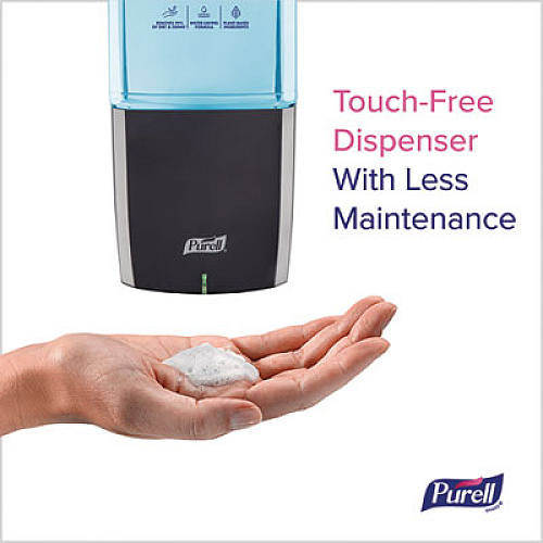 PURELL ES10 Automatic Hand Soap Dispenser, 1,200 mL, 4.33 x 3.96 x 10.31, Chrome (8338E1)