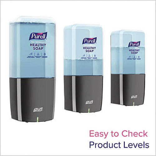 PURELL ES10 Automatic Hand Soap Dispenser, 1,200 mL, 4.33 x 3.96 x 10.31, Chrome (8338E1)