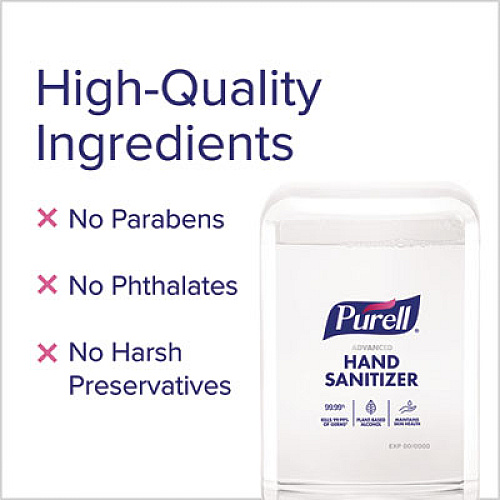 Advanced Hand Sanitizer Foam, Refill for PURELL ES10 Automatic Hand Sanitizer Dispenser, 1,200 mL, Citrus Scent, 2/Carton (835302CT)