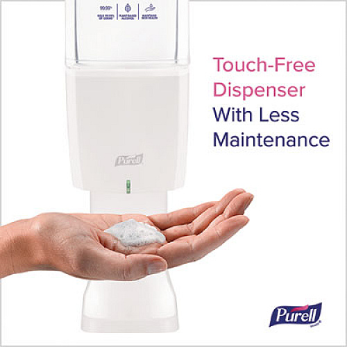 PURELL ES10 Automatic Hand Sanitizer Dispenser, 4.33 x 3.96 x 10.31, White (8320E1)