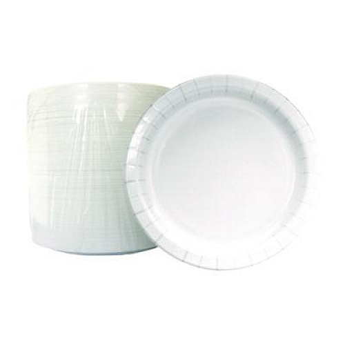 Boardwalk Paper Dinnerware, Plate, 6" dia, White, 1,000/Carton (WH6PLT)