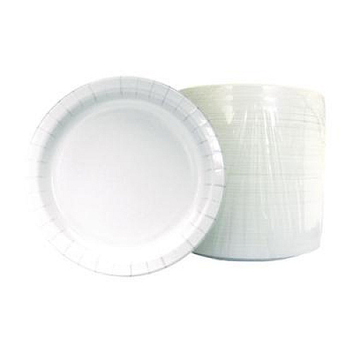 Boardwalk Paper Dinnerware, Plate, 6" dia, White, 1,000/Carton (WH6PLT)