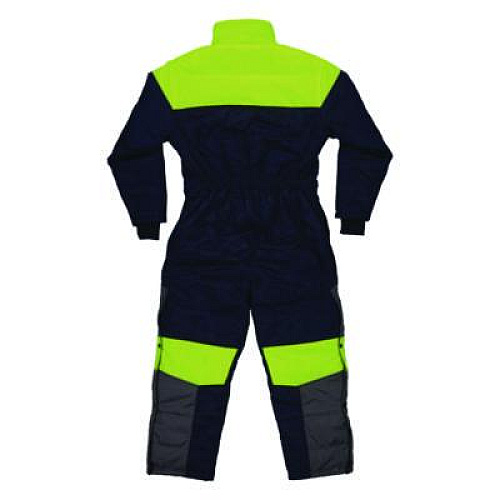 ergodyne N-Ferno 6475 Insulated Freezer Coverall, Large, Navy (41244)