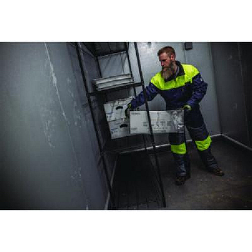 ergodyne N-Ferno 6475 Insulated Freezer Coverall, 2X-Large, Navy (41246)