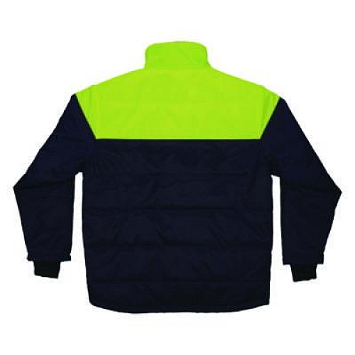 ergodyne N-Ferno 6476 Insulated Freezer Jacket, Medium, Navy (41253)