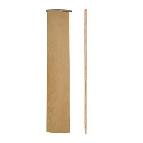 Boardwalk Tapered End Broom Handle, Lacquered Wood, 1.13" dia x 54", Natural (124)