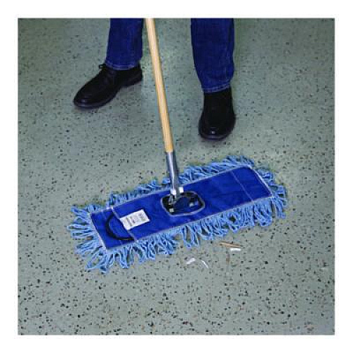 Boardwalk Clip-On Dust Mop Frame, 18w x 5d, Zinc Plated (1418)