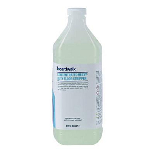 Boardwalk Concentrated Heavy-Duty Floor Stripper, Unscented, 1 gal Bottle, 4/Carton (4404ST)