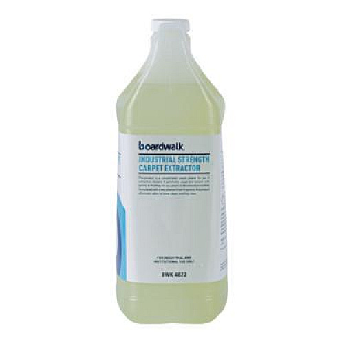 Boardwalk Industrial Strength Carpet Extractor, Clean Scent, 1 gal Bottle, 4/Carton (4822)