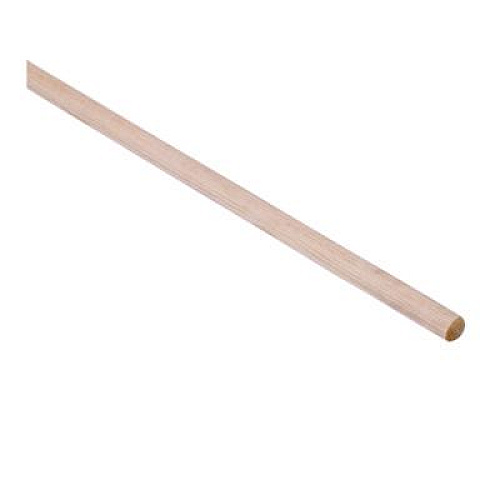 Boardwalk Cotton Deck Mop, #16 White Cotton Head, 50" Wood Handle, 12/Carton (CD50016S)