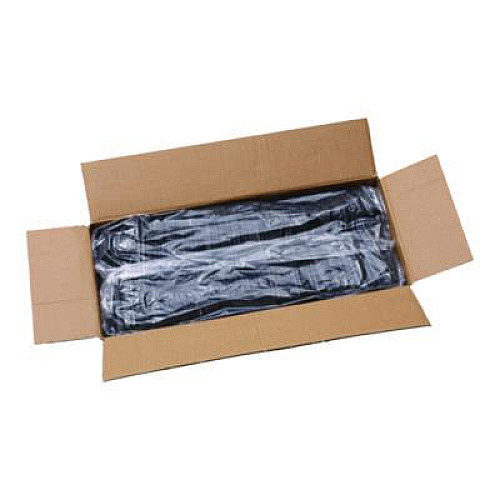 Boardwalk Heavyweight Polypropylene Cutlery, Fork, Plastic, Black, 1,000/Carton (FORKHWPPBLA)