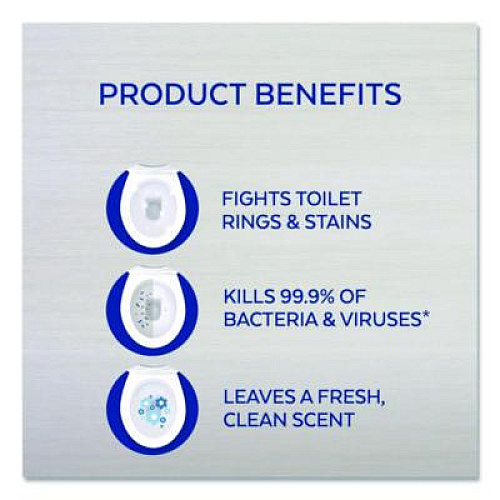 LYSOL Brand Disinfectant Toilet Bowl Cleaner w/Lime/Rust Remover, Atlantic Fresh, 24 oz, 9/Carton (98013)