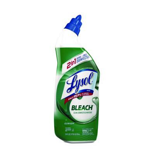 LYSOL Brand Disinfectant Toilet Bowl Cleaner with Bleach, 24 oz, 9/Carton (98014)