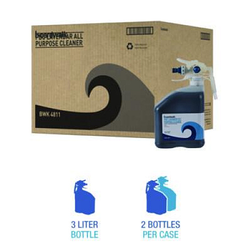 Boardwalk PDC All Purpose Cleaner, Lavender Scent, 3 L Bottle, 2/Carton (4811)