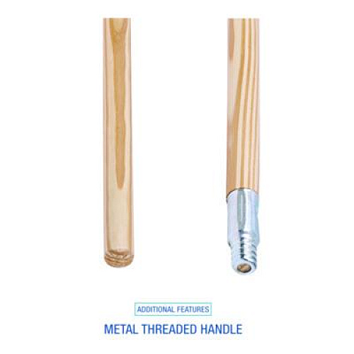 Boardwalk Cleaning Kit, Medium Blue Cotton/Rayon/Synthetic Head, 60" Natural/Yellow Wood/Metal Handle (CLEANKIT)