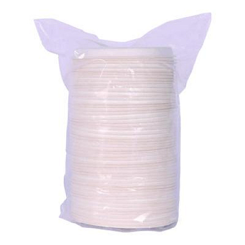 Eco-Products Vanguard Sugarcane Portion Cup Lid, Fits 4 oz Portion Cups, White, 1,800/Carton (EPSPCLID4NFA)