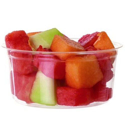 Eco-Products Round Deli Containers, 12 oz, 4.63" Diameter x 2.13" h, Clear, Plastic, 500/Carton (EPRDP12)