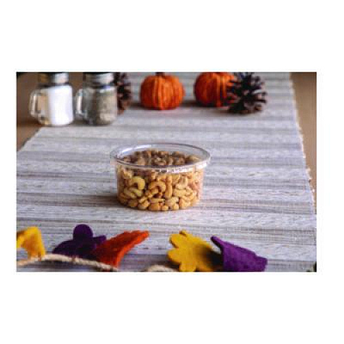 Eco-Products Round Deli Containers, 12 oz, 4.63" Diameter x 2.13" h, Clear, Plastic, 500/Carton (EPRDP12)