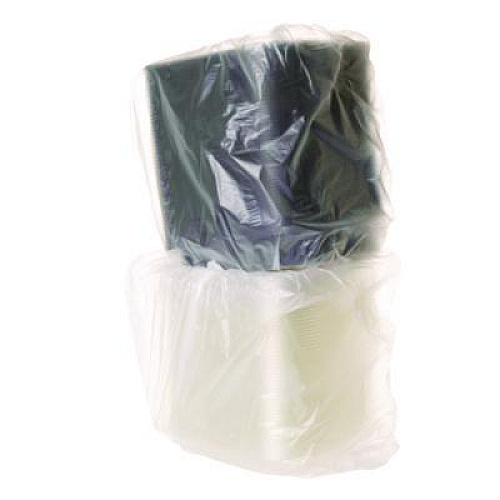 Eco-Products 100% Recycled Content 9" Premium Take Out Containers, 42 oz, 9 x 8.8 x 1.6, Black/Clear, Plastic, 50/Pack, 3 Packs/Carton (EPPTOR9)