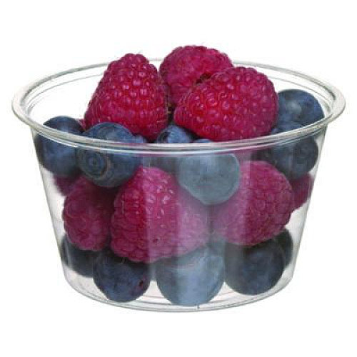 Eco-Products Renewable and Compostable Portion Cups, 3 oz, Plastic, Clear, 100/Pack, 20 Packs/Carton (EPPC300)