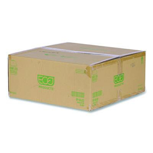 Eco-Products GreenStripe Cold Cup Dome Lids, With Hole, Fits 9 oz to 24 oz Cold Cups, Plastic, Clear, 100/Pack, 10 Packs/Carton (EPDLCC)