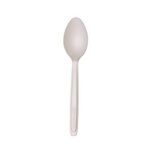 Eco-Products Cutlery for Cutlerease Dispensing System, Spoon, Plastic, White, 960/Carton (EPCE6SPWHT)