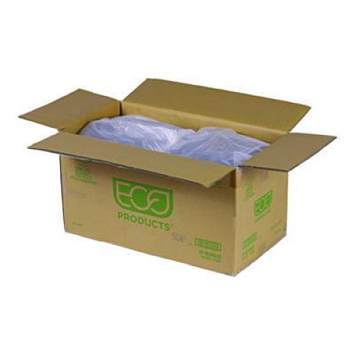 Eco-Products Lids for Regalia Sugarcane 160 oz Bowls, 12 x 12 x 1.9, Clear, 50/Carton (EPBL160LID)