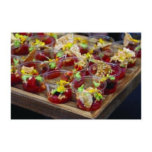 Eco-Products Renewable and Compostable Portion Cups, 4 oz, Plastic, Clear, 100/Pack, 20 Packs/Carton (EPPC400)