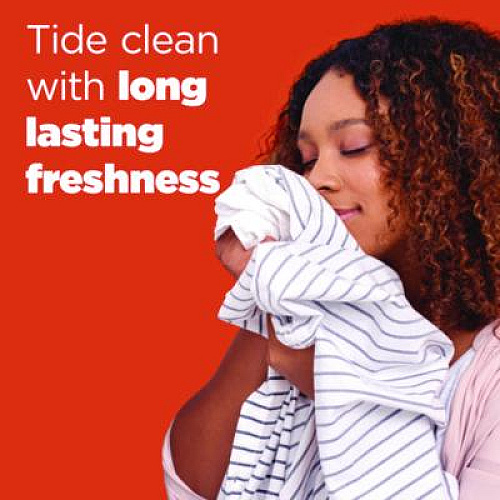 Tide Plus Febreze HE Liquid Laundry Detergent, Spring and Renewal, 84 oz Bottle (12237EA)