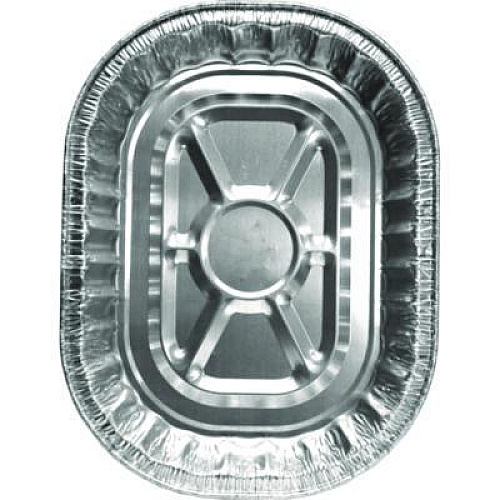 HFA Giant Rack Roaster Pan, 272 oz, 14.43 x 3.12 x 17.68, Silver, Aluminum, 100/Carton (32400100)