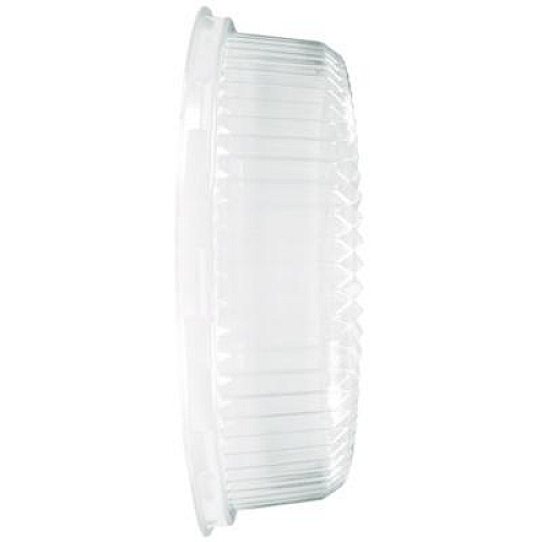 HFA Plastic Dome Lids, Embossed, Fits 4012/4013, 12" Diameter, Clear, 25/Carton (4012DL)