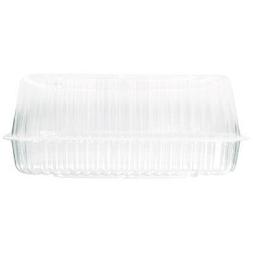 HFA Handi-Lock Single Compartment Food Container, 46 oz, 8 x 3 x 8.87, Clear, Plastic, 250/Carton (6091S250)