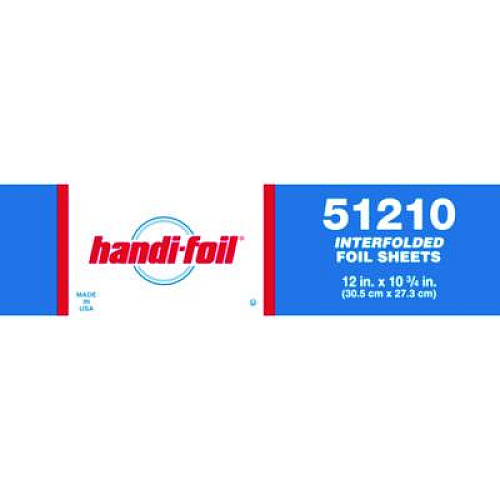 HFA Interfold Sheets, 10.75 x 12, 500/Box, 6 Boxes/Carton (51210)