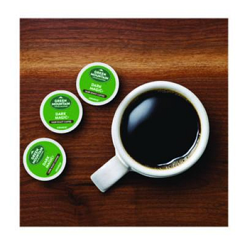 Green Mountain Coffee Dark Magic Extra Bold Coffee K-Cups, Regular, 70/Box (5000373740)