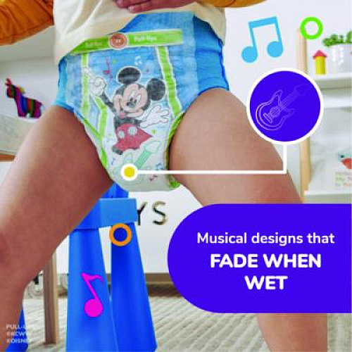 Huggies Pull-Ups Learning Designs Potty Training Pants for Boys, Size 2T-3T, 18 lbs to 34 lbs, 94/Carton (45266)