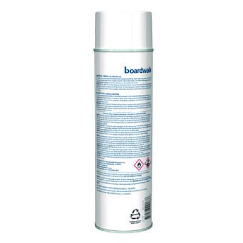 Boardwalk Stainless Steel Cleaner and Polish, Water-in-Oil Based, Lemon Scent, 16 oz Aerosol Spray (347AEA)