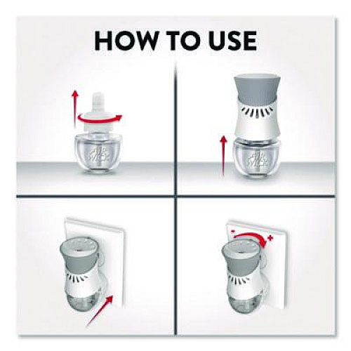 Air Wick Plug-in Scented Oil Starter Kit, Fresh Linen, 0.67 oz, 8/Pack (01914CT)