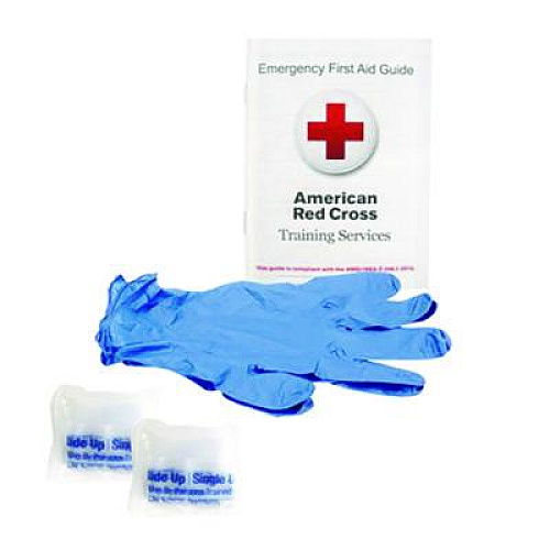 First Aid Only 9-Piece CPR and Sprains Treatment Pack, Resealable Plastic Bag (91165)