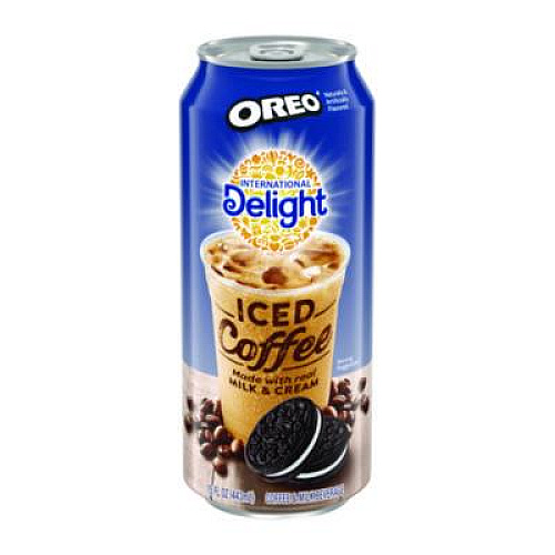 International Delight Iced Coffee, Oreo, 15 oz Can, 12/Carton (WWI07501)