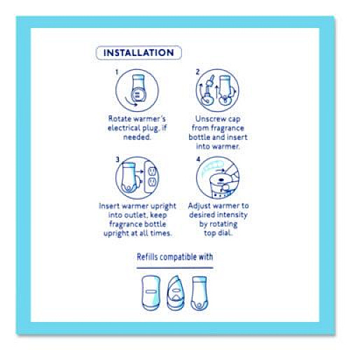 Glade Plugins Scented Oil Refill, Clean Linen, 0.67, 7/Pack (350781)