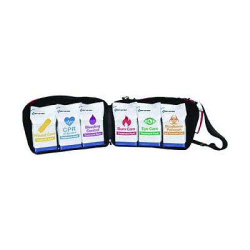 First Aid Only 224-Piece Emergency Response Bag, 224-Piece, Fabric Case (91170)